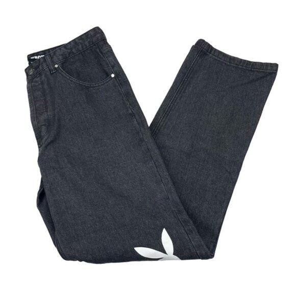 PLAYBOY Button Fly Carpenter Style Straight Leg Jean Sz Small - Picture 3 of 7